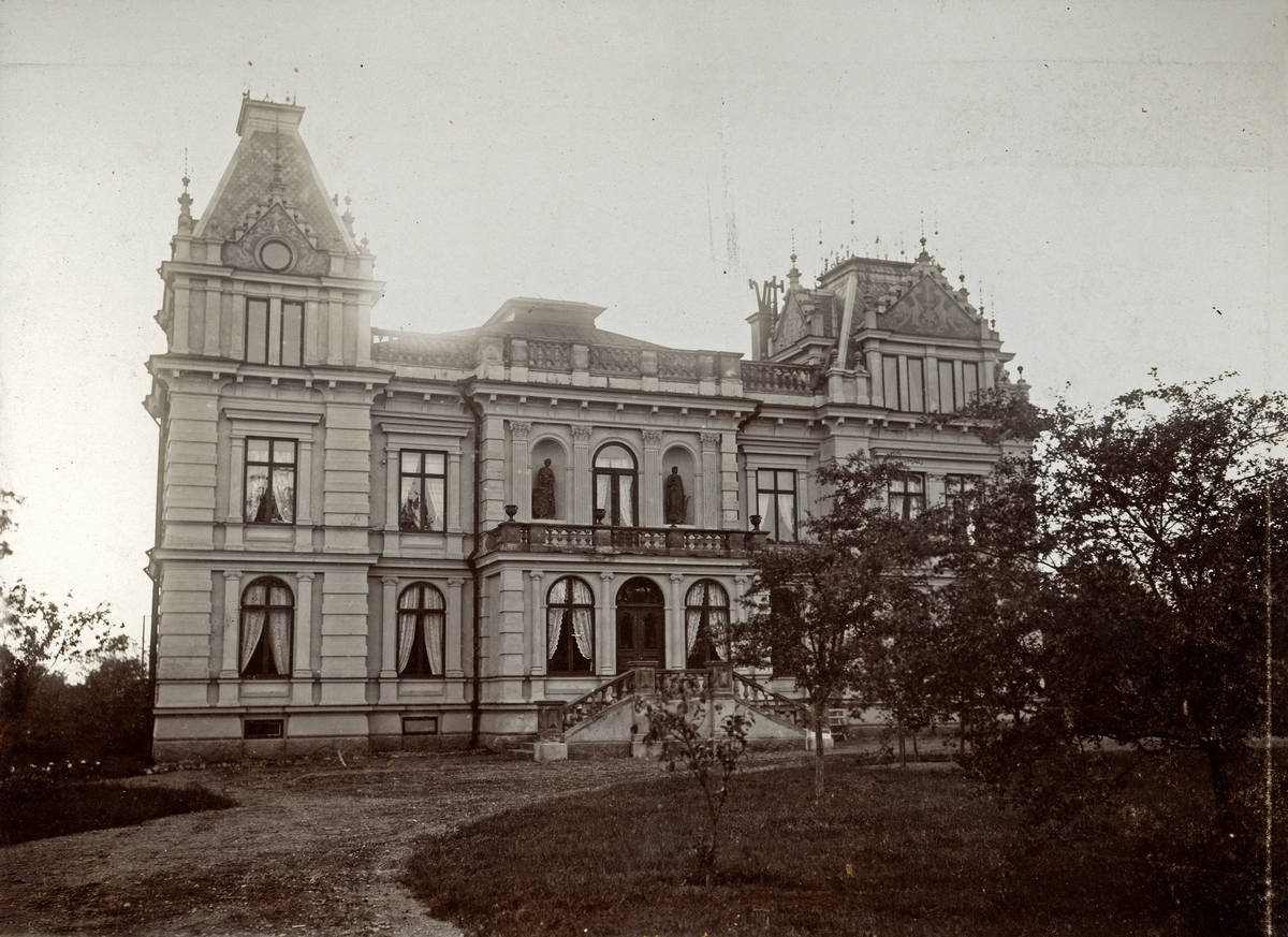 Araby Herrgård, huvudbyggnaden. Tidigt 1910-tal.