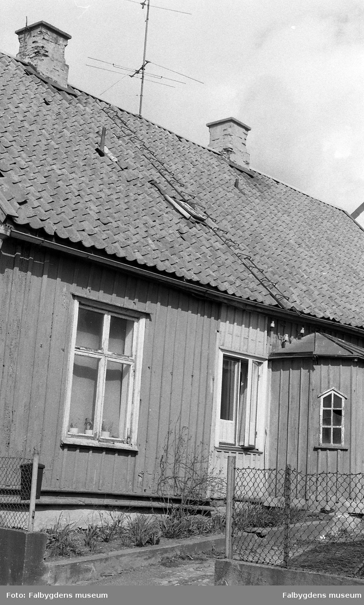 Byggnadsinventering 1972. Tornväktaren 1, gårdssidan.