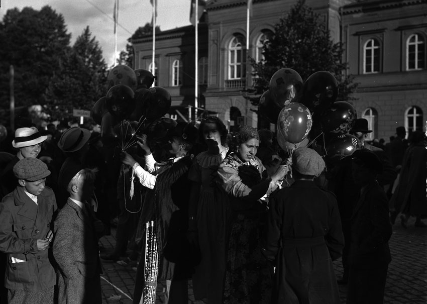 Barnens dag i Västerås 1935.