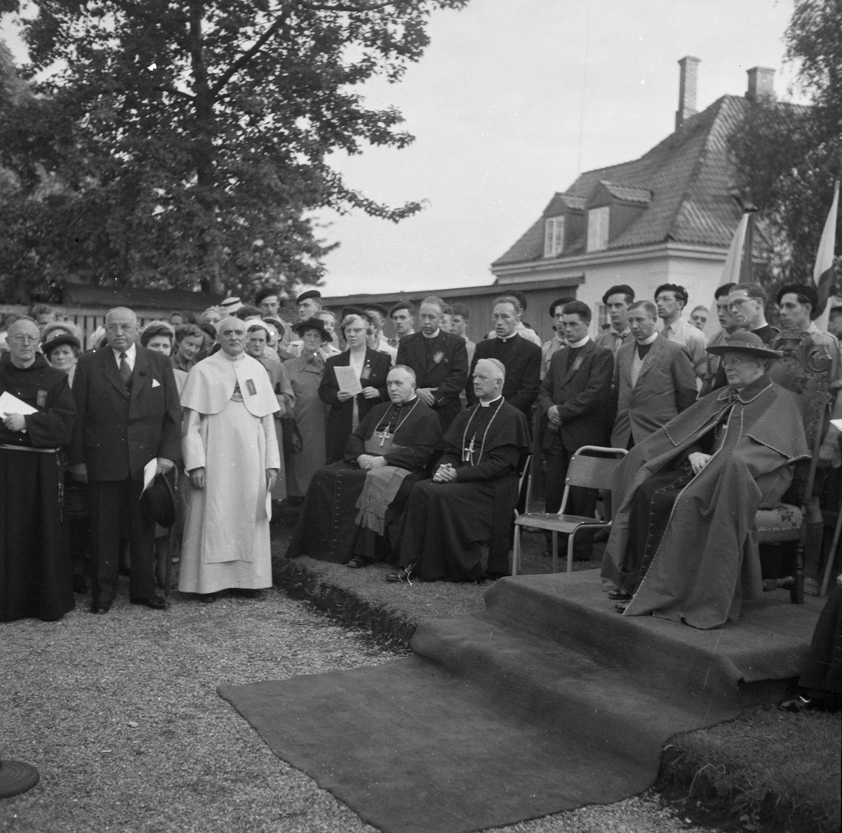Kirkejubileet 1953. Mottakelsesfest