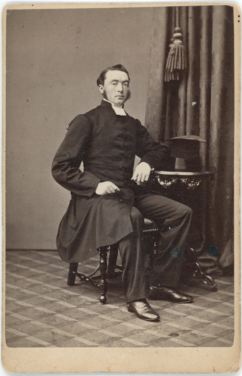 Kabinettsfotografi - Bror Pehr Lilja, Stockholm 1863