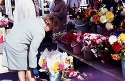 Blomsterhandel på Torvet