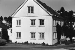 Eiendomsseksjonens lokaler ved Tyholmen i Arendal på 1970-ta