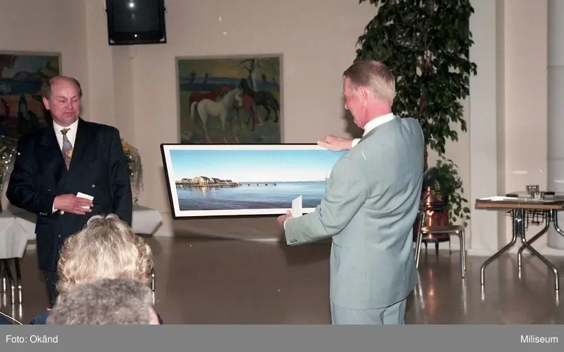 Pensionsavtackning, Ing 2. Överste Björn Svensson. Miliseum