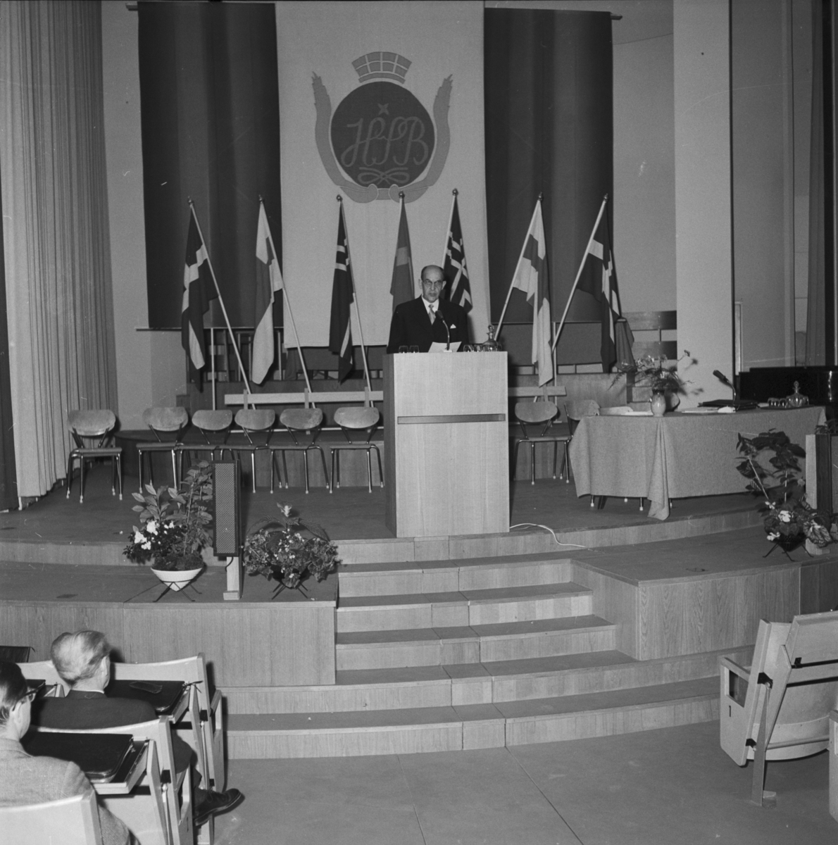 KONGRESSEN 1960 I FOLKETS HUS, BLÅ HALLEN