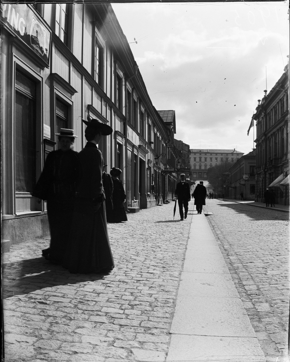 Drottninggatan, Uppsala 1905