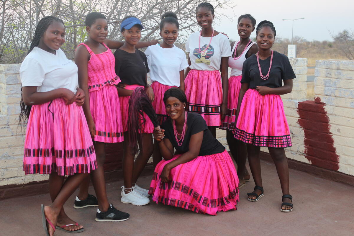 Photo from Cultural Village in Tsumeb. Celebration of Heritage Week in 2021. Photo: Asino WN (Foto/Photo)