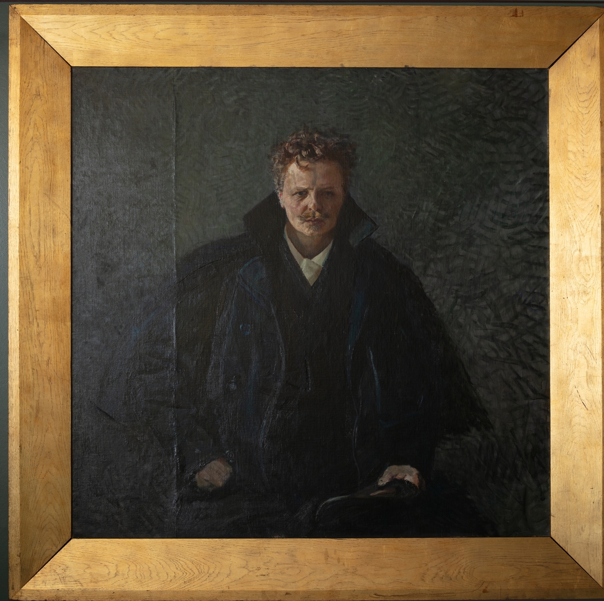 Portrett av August Strindberg, svensk forfatter.