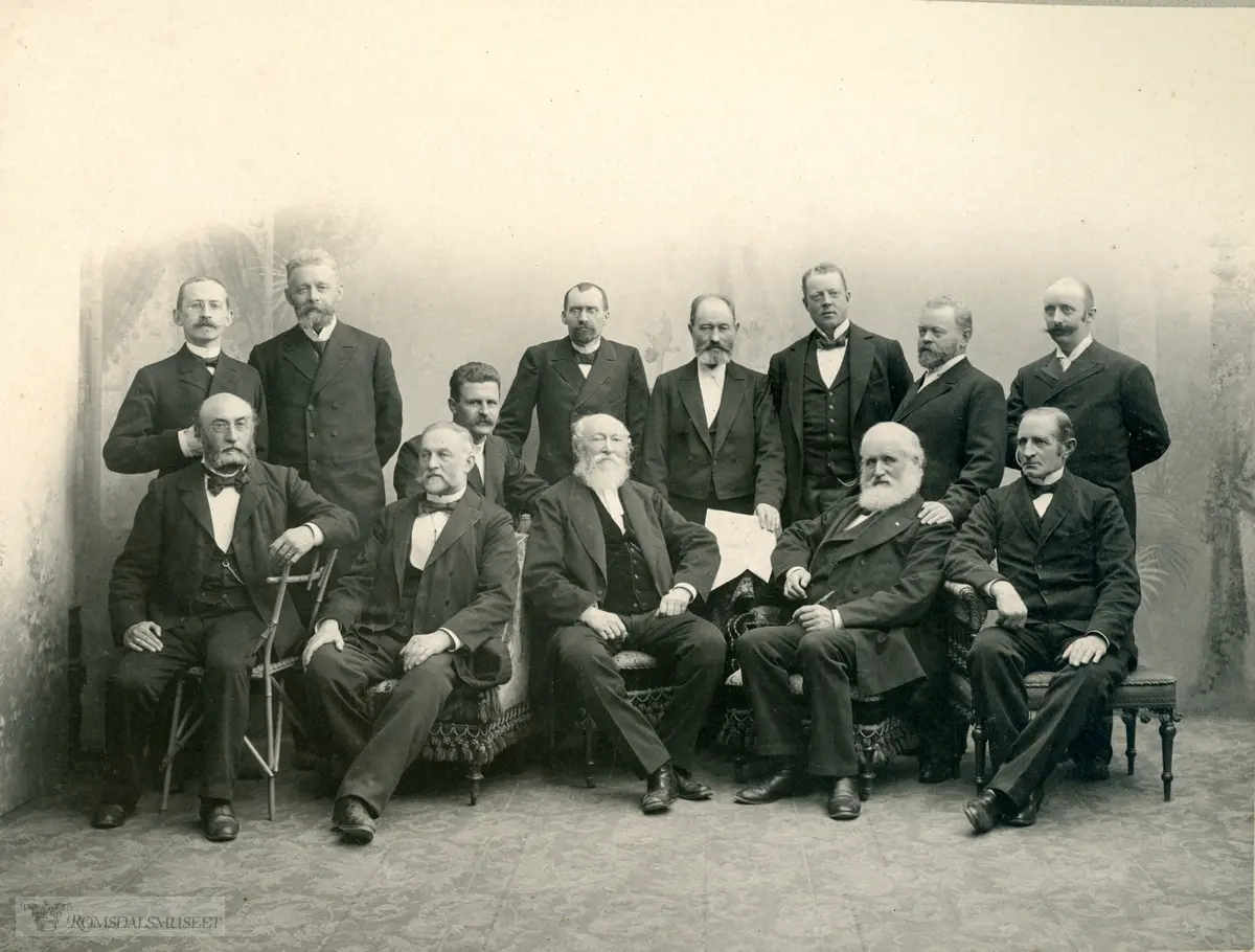 Romsdal/Dovrebanens tredje deputasjon til Regjeringen 27.04.1899.