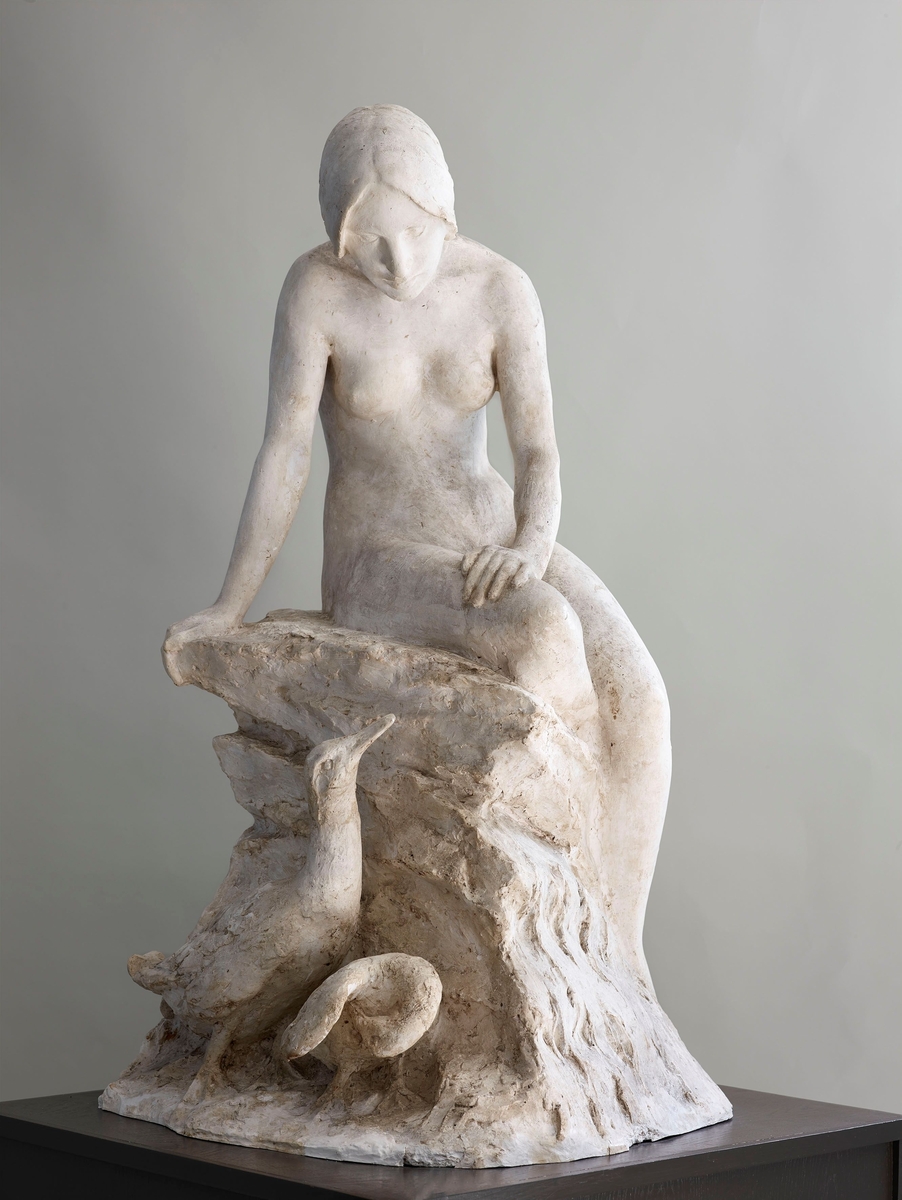 Støpt i bronse til skulpturparken ved Anders Svor Museum i 1979 (ASM 431).
