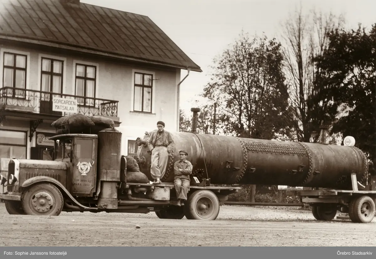 Tankbil, 1936 - Örebro Stadsarkiv / DigitaltMuseum