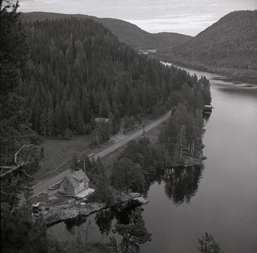 Sommarresan 3-6 augusti 1959. Utsikt från stadsberget i Ragunda.
