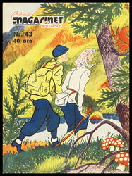 Arbeidermagasinet - Magasinet for alle. Forside nr. 43. 1940