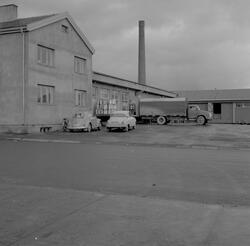 A/L Aust-Finnmark Meieri, 1962 i Vadsø. Bildet er tatt mot n