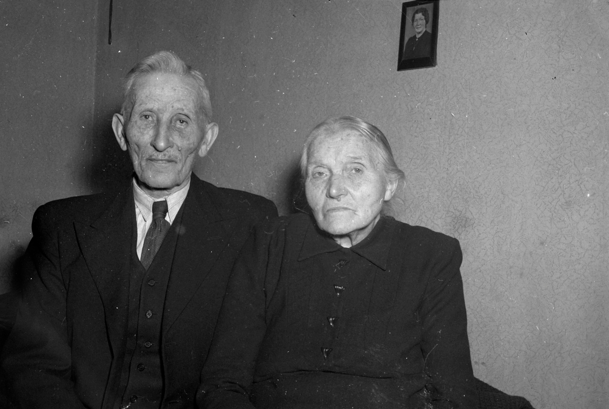 Gullbrudeparet Ragnvald og Martha Coldevin