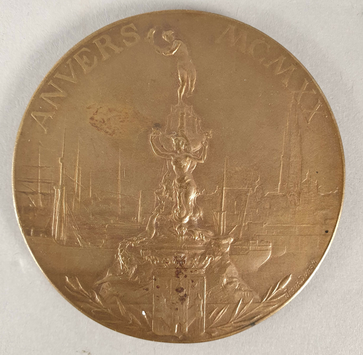 Medalje - Norges Olympiske Museum / DigitaltMuseum