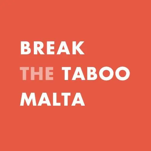 Logo Break the taboo Malta