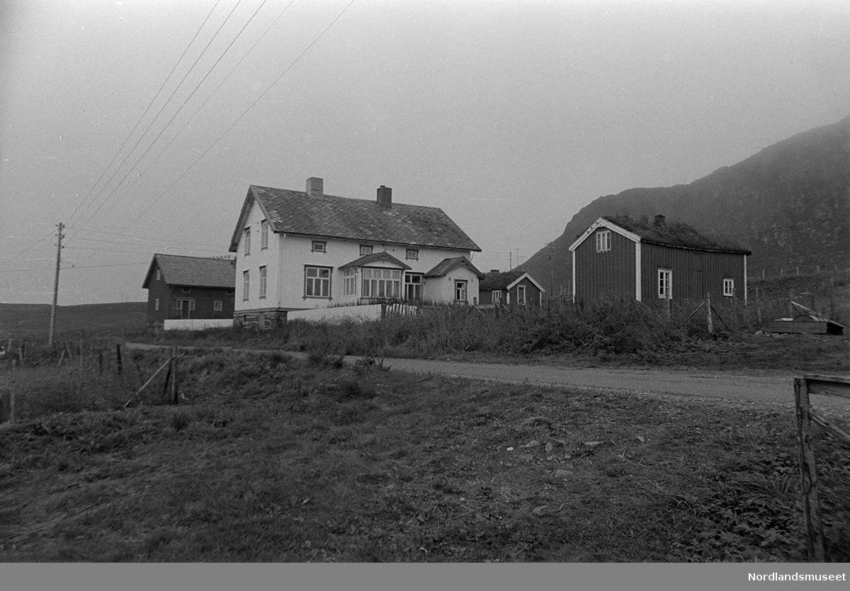 Fra den gamle prestegården på Værøy i Lofoten.