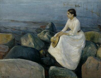 Sommernatt.-Inger-pa-stranden-1889.jpg. Foto/Photo