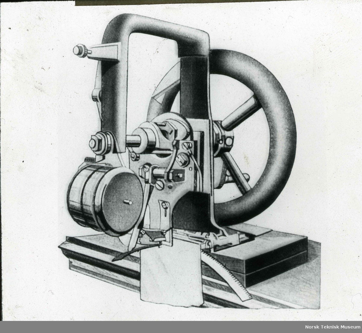 Den første symaskinen, laget av Elias Howe jr. i 1846.