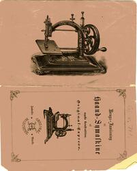 Bruksanvisning for symaskin, Original Express, Guhl & Harbec