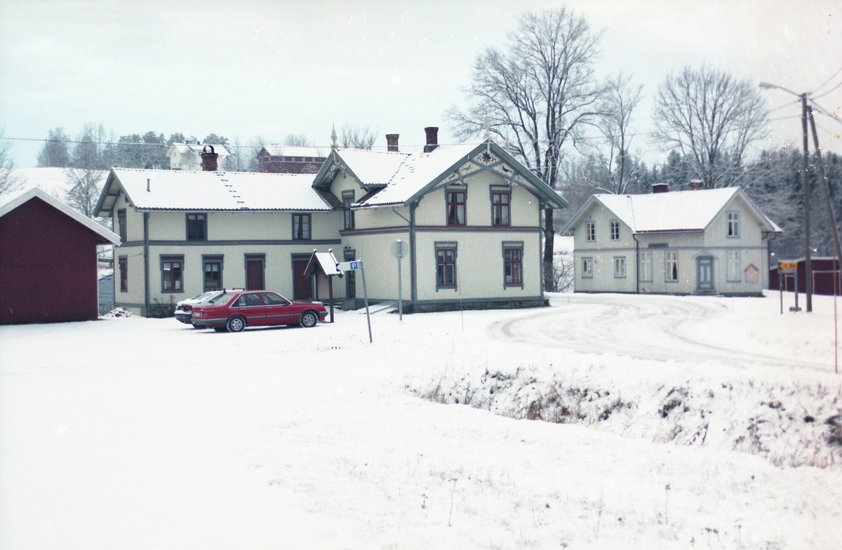 Seks vinterbilde frå Bø museum, Oterholt.