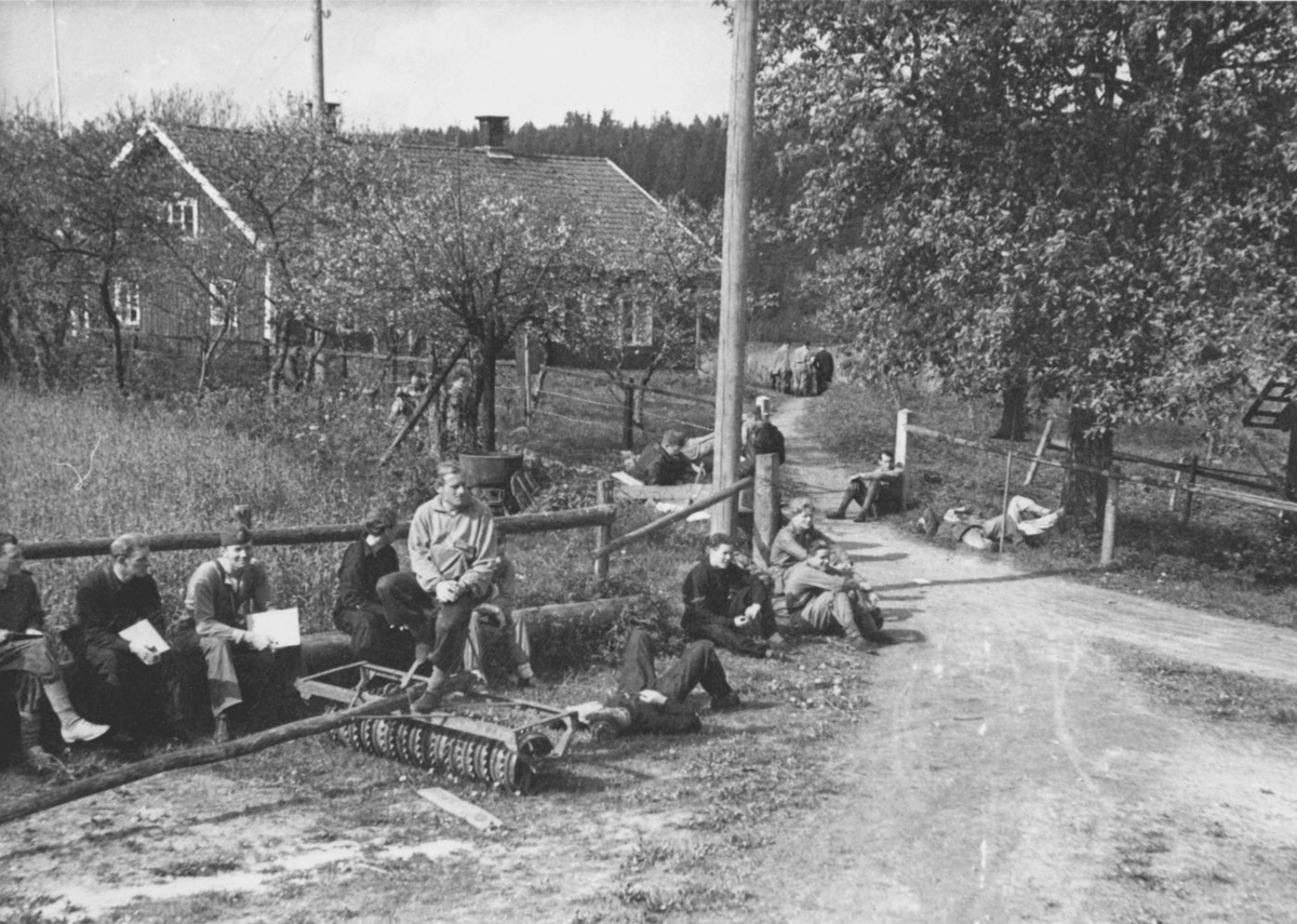 Fälttävlan i Lerdala 1945.