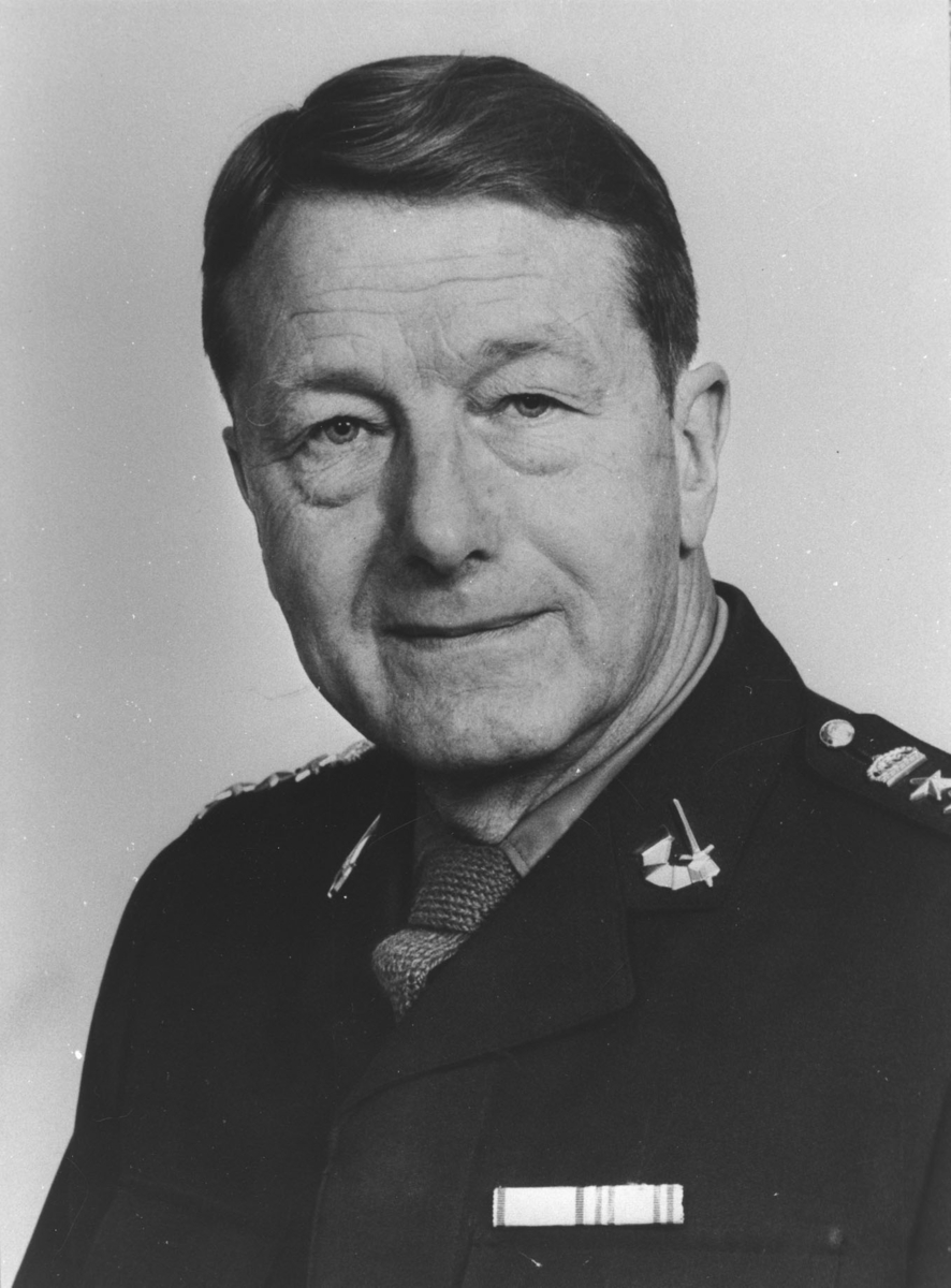 Ett porträtt på överste och regementschef P4 Per Björkman