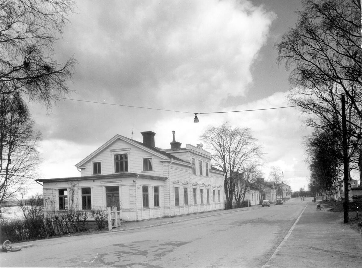 Bergströmska huset, foto mot NO.