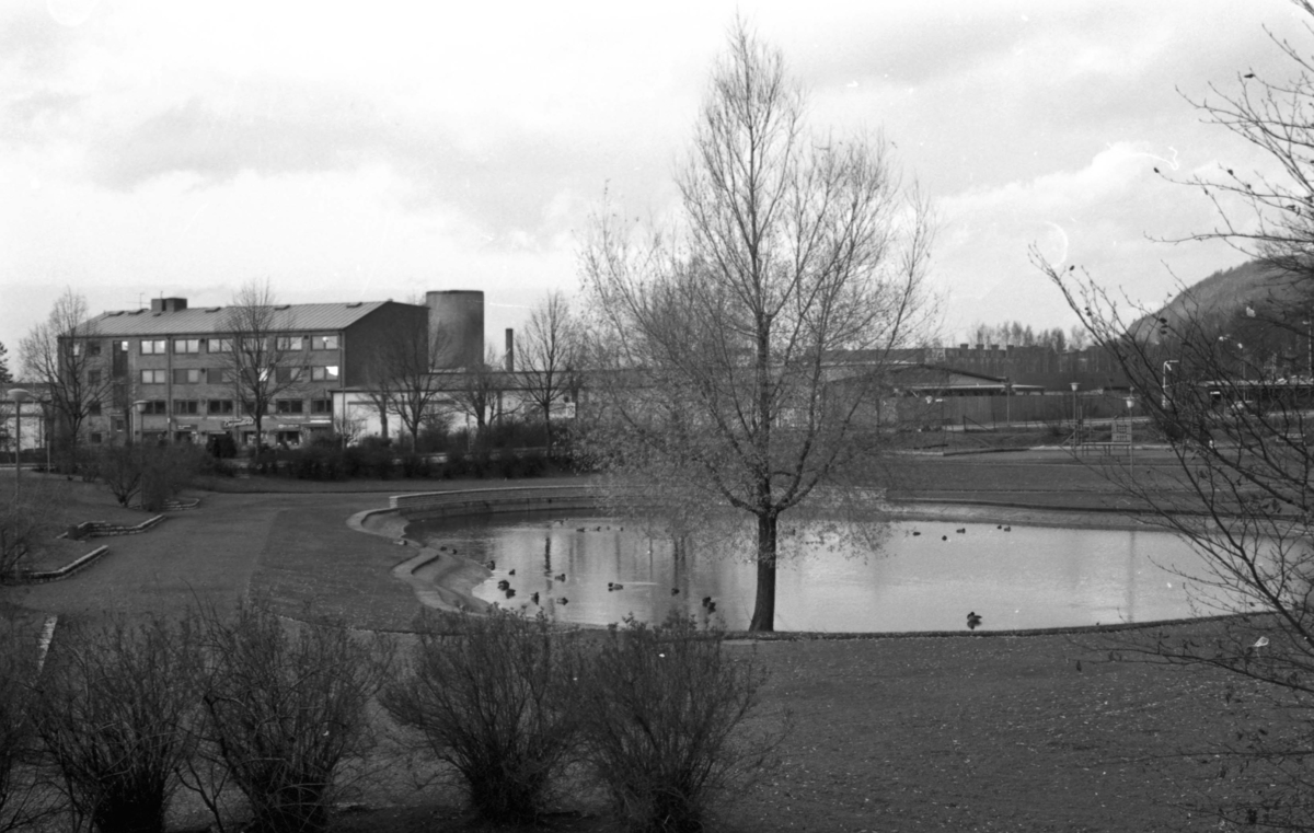 Mjölkafållan i Huskvarna år 1975. Jönköpings läns museum / DigitaltMuseum