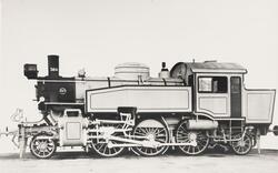 Leveransefoto av damplokomotiv type 32c nr. 384