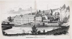 Bentsebrugs Papirfabrik (efter Tegning af J. F. Eckersberg) 