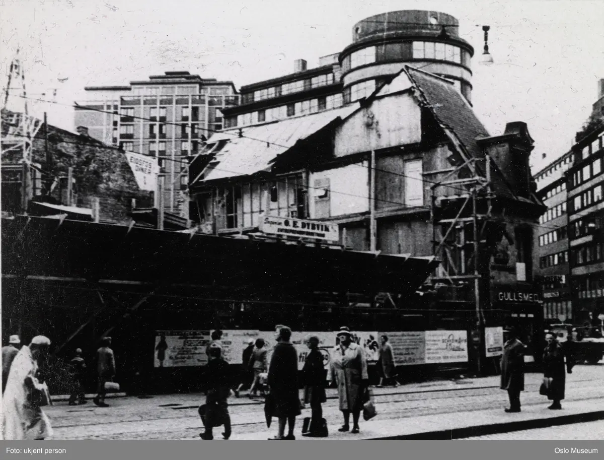 Storgata 14. - Oslo Museum / DigitaltMuseum