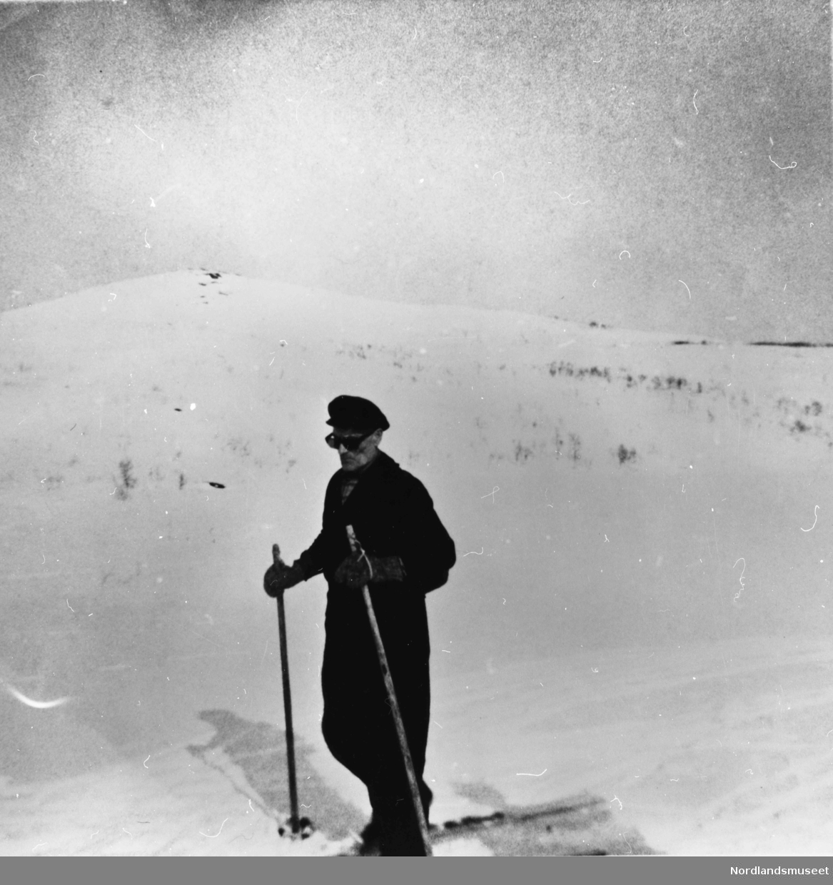 Bernhard Sjøstrand på fjelltur.