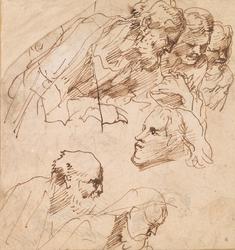 Figurstudier [Tegning]