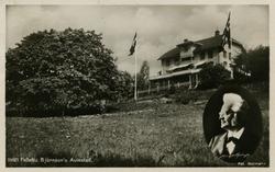 Postkort, Aulestad, portrett av Bjørnson