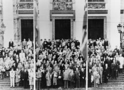 gruppebilde, Det nordiske postmannsmøte i Helsingsfors 1947