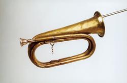 postmuseet, gjenstander, posthorn, trompettype, lenke