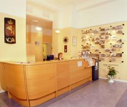 postmuseet, Kirkegata 20, museumsresepsjon, postkontorbilder