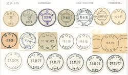 Stempelkatalog 3550 Gol, Hønefoss, Gol, Buskerud