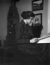 Feil bilde. Tekst er: Gruppe av pikene i 7A ved Lillehammer 