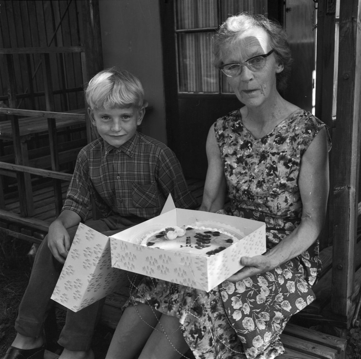 Emma-tårta till Strömsberg, Uppland 1969