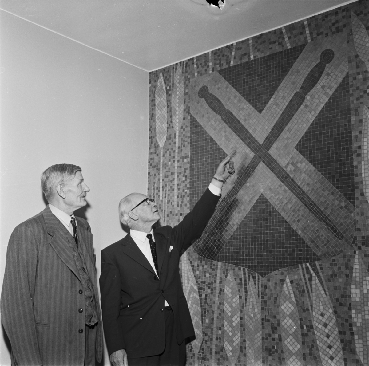 Bälinge pensionärshem, Uppland 1957