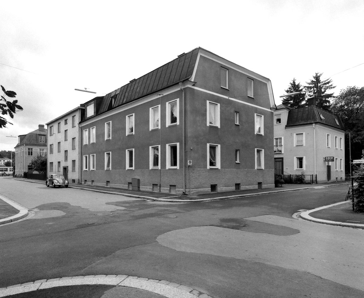 Dokumentation av Repslagaregatan 34 respektive 36 i Linköping.