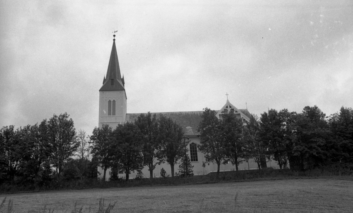 Sortland kirke, juli 1976