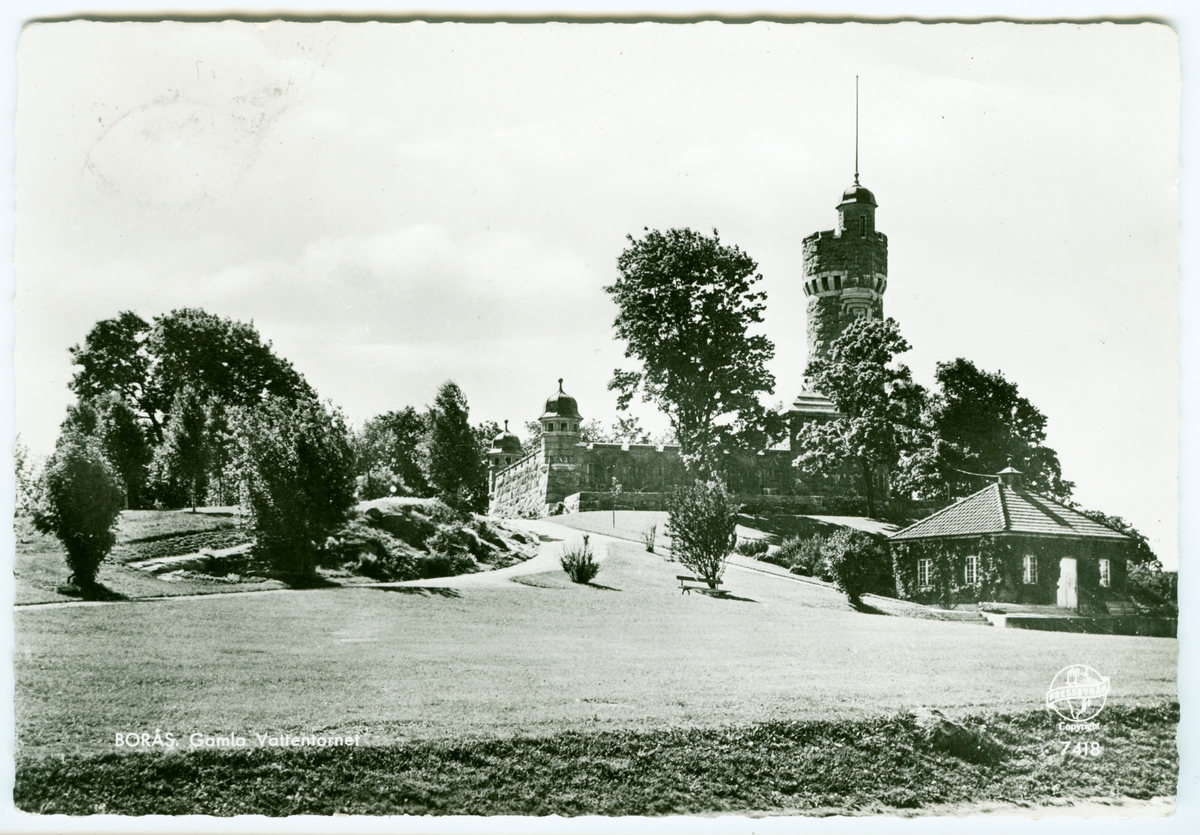 Borås. Gamla Vattentornet - Vänersborgs museum / DigitaltMuseum