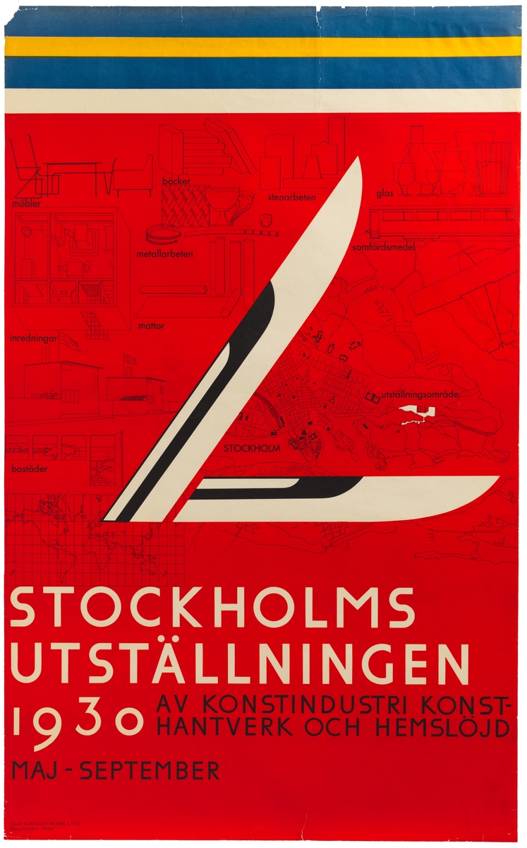 Stockholmsutställningen 1930
Affisch