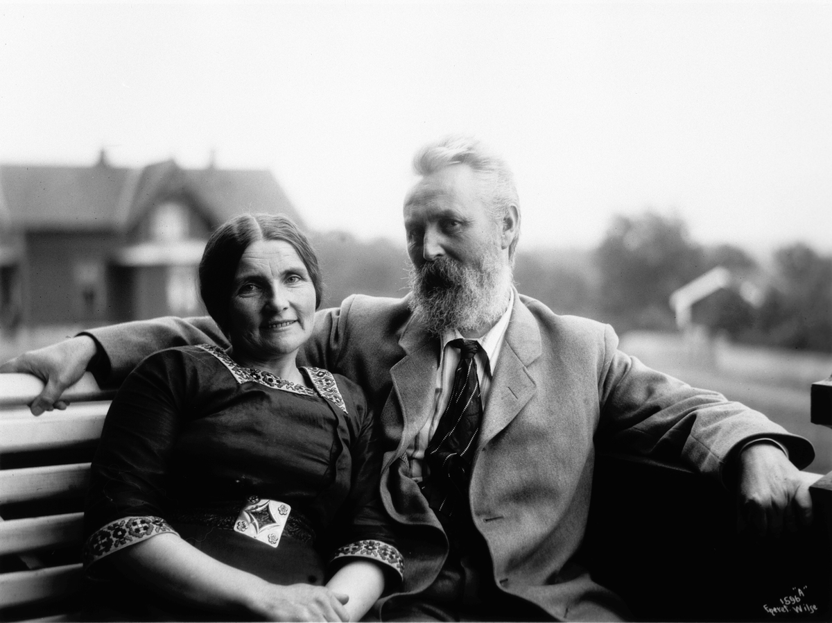 Maleren Theodor Kittelsen og frue