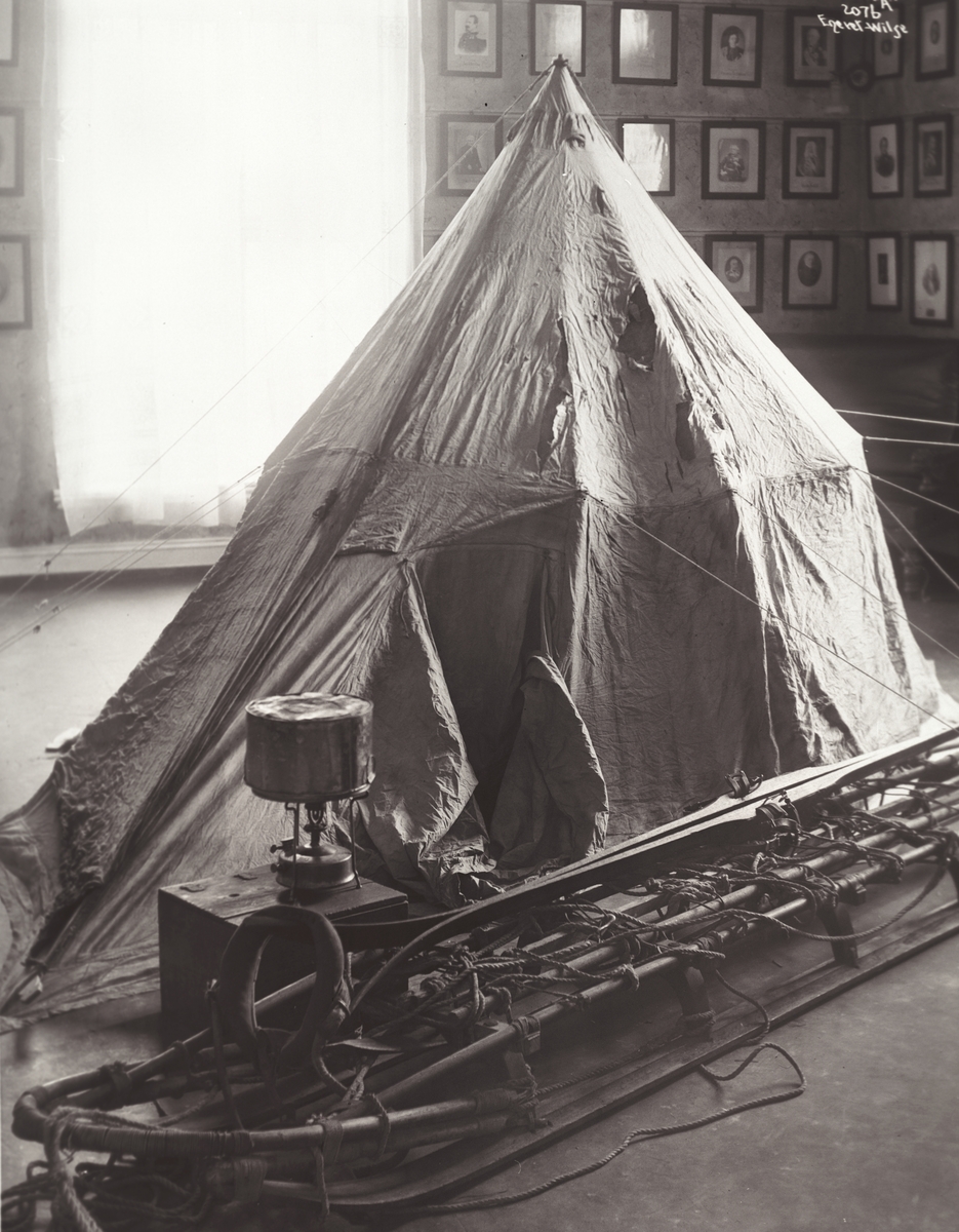 Telt, brukt på Sydpolen