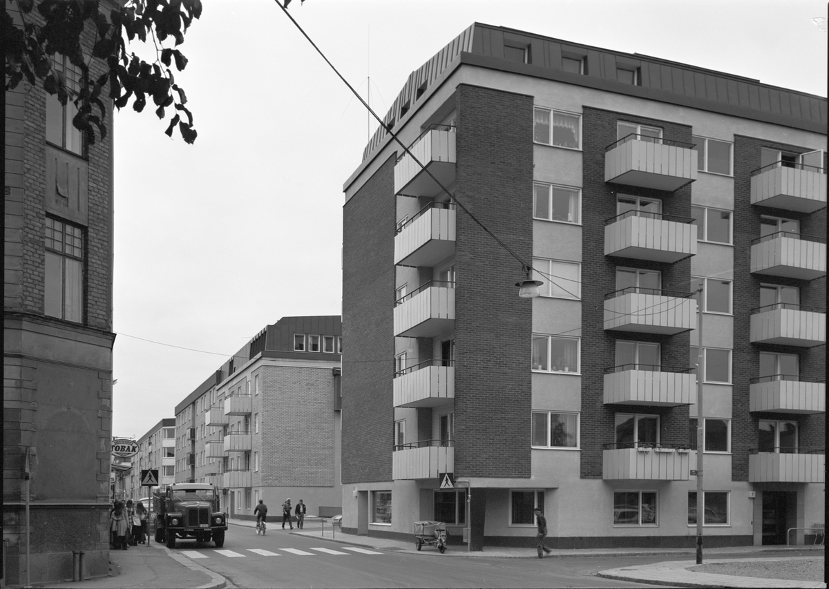 Kungsängsgatan - Hamnesplanaden, kvarteret Gunnar, Uppsala 1969 - 1971 ...